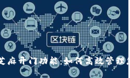 解密TP钱包芝麻开门功能：如何高效管理您的数字资产